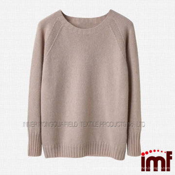 Pull en tricot de cachemire pour femmes